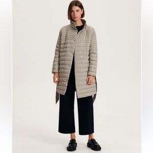 Lonsdale london Beige Quilted Coat lightweight